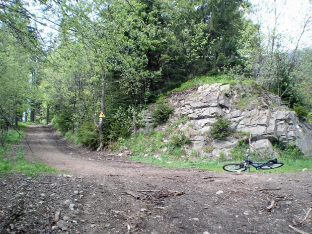 Przełęcz Żłobki #góry #rower #beskidy #BeskidSądecki #radziejowa #przehyba