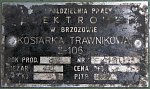Stara kosiarka (Dezamet Z-106) uruchomienie Stara kosiarka (Dezamet Z-106) uruchomienie