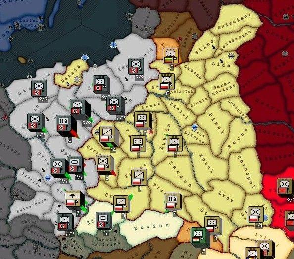 8.IX.1939 sytuacja Polski #HoI2