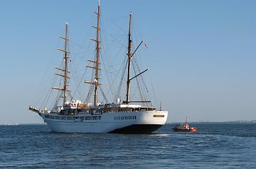 Sea Cloud II #SeaCloud #żaglowiec #statek #port #morze #Gdynia