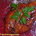 Piersi z kurczaka w glazurze morelowej..Przepisy na : http://www.kulinaria.foody.pl/ , http://www.kuron.com.pl/ i http://kulinaria.uwrocie.info #kurczak #PiersiZKurczaka #KonfituraMorelowa #obiad #jedzenie #kulinaria #PrzepisyKulinarne