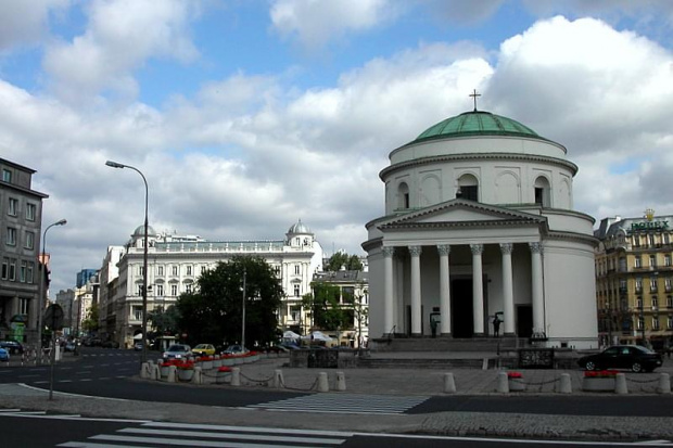 kościół św. Aleksandra na Pl. Trzech Krzyży