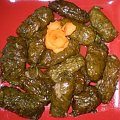 Cypryjskie gołąbki w liściach winogron wg Babcigramolki.Przepisy na : http://www.kulinaria.foody.pl/ , http://www.kuron.com.pl/ i http://kulinaria.uwrocie.info #LiścieWinogron #gołąbki #jedzenie #obiad #DrugieDanie #kulinaria #gotowanie