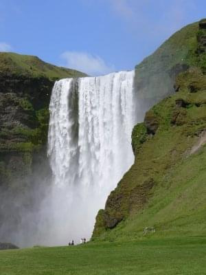 Skogafoss. ISLANDIA POŁUDNIOWA