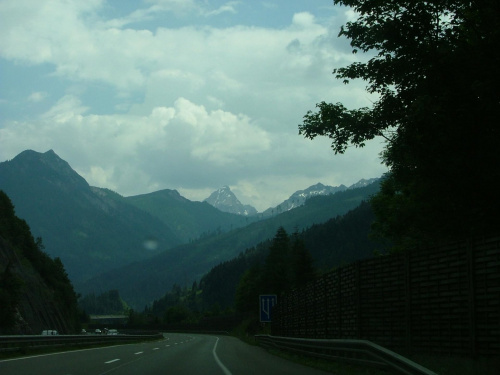autostradą przez austrię