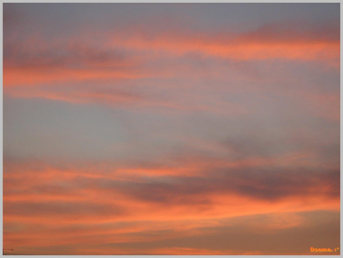 ahhh to niebo xDDD #niebo #pomarańczowy #chmury
