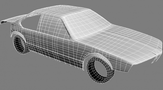 BMW 635 CSI E24 - Model 3D