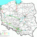 #mapa #drogi #polska