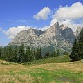 grupa M. Cernera (2657 m) z przeł. Pecol; korekta błękitu #góry #Dolomity #Włochy