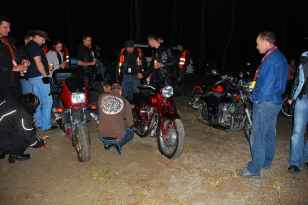 I RAJD NOCNY MOTOCYKLI ZABYTKOWYCH Kresy 2008