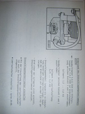 Repleitf AUDI B4 Motor NG KE III Jetro 91 ... 7