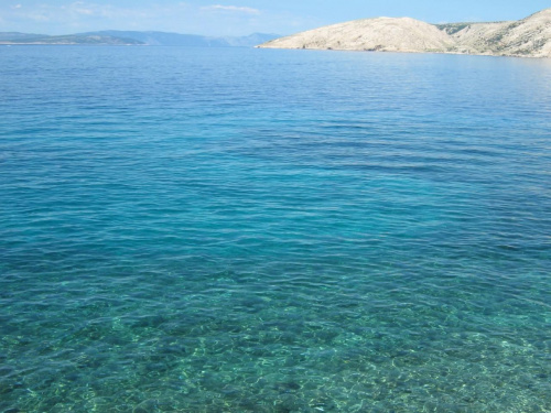 Woda w Adriatyku - przejrzysta i czysta