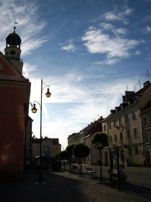 Rynek w Oleśnicy.