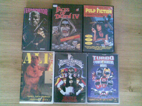 Kasety VHS - moja kolekcja