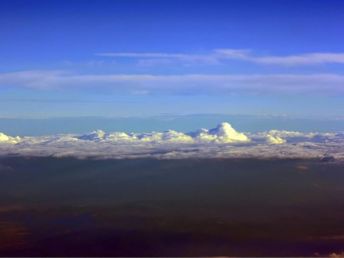 z samolotu #niebo #lot #chmury