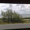 01.07.2008 wtorek --> dzień trzeci cudownych wakacji. Pociągiem w drodze na Hel -> z okna widać morze :)) #HelPociągMorze