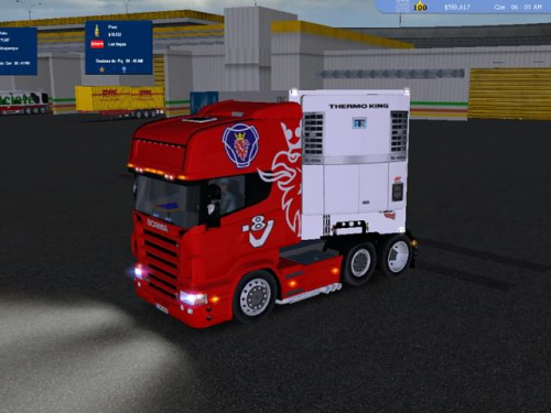 Scania R580..Skin by SCANIAR480(MIchałek) Krone Cool Liner..