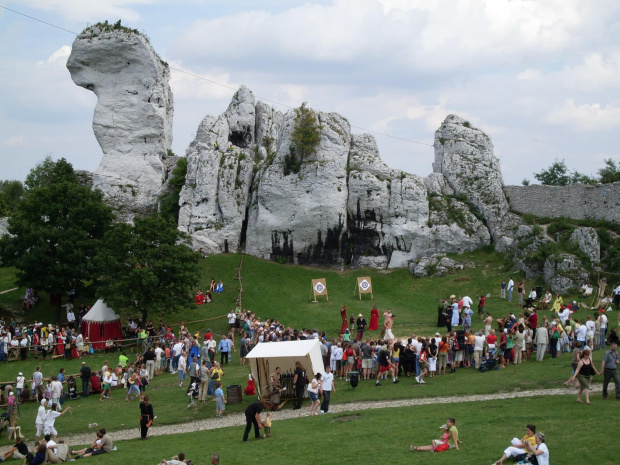 Ogrodzieniec 2008 - turniej łuczniczy