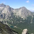 Widok z Rakuskiej Czuby na otoczenie Doliny Kieżmiarskiej.Kołowy i Jagnięcy Szczyt #Góry #Tatry