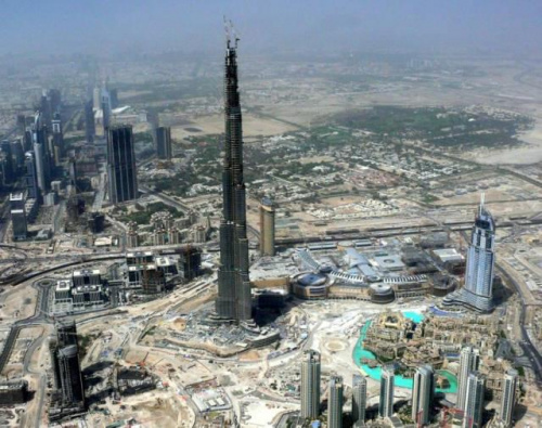 najwyższy wieżowiec świata - Burj Dubai