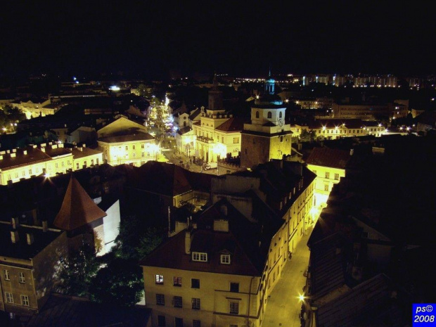 Lublin, podczas Nocy Kultury 2008