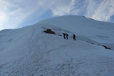 W drodze na Weissmies #wakacje #góry #Alpy #lodowiec #treking #Szwajcaria #Weissmies
