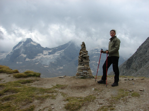 w Parku Narodowym Gran Paradiso #wakacje #góry #Alpy #lodowiec #treking #Włochy #GranParadiso