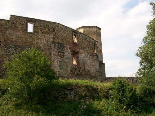 Północno-zachodnie mury zamku