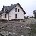 ujęcie z rogu dzialki,od prawej strony