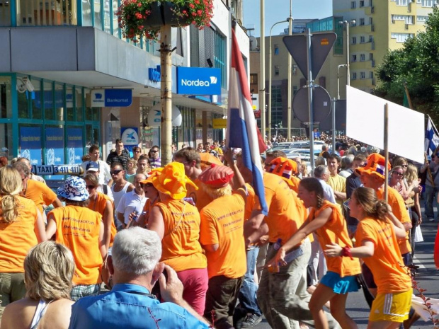 Parada załóg-holenderski "Eendracht". #ImprezyPlenerowe #zloty