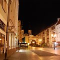 Legnica wieczorem