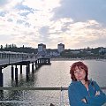 Heringsdorf-Agata na molo, widok na miasto. #wakacje #urlop #podróże #zwiedzanie #morze #Bałtyk #Niemcy #Heringsdorf