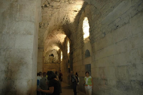 Chorwacja-Split-w antycznym Pałacu Dioklecjana