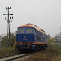 25.10.2008 BR232-171 (PCC Rail) stoi na torze 100 obok stacji.