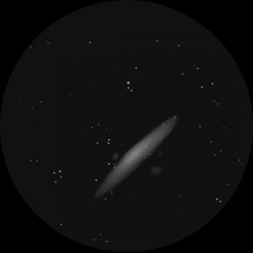 Szkic M 31- GIMP