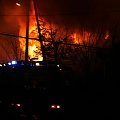 Pożar w Bronowicach W. 6listopada08 #pożar #bronowice #ogień #dym