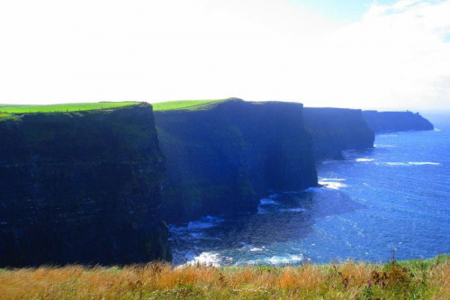 Cliffs of Moher .Mekka turystow w Irlandii .