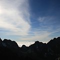 Tatry, widok z granatów.