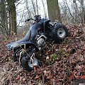 niedzielna wyprawa 2 #quad #dziura #motor