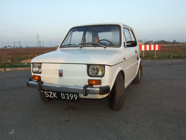 Fiat 126p rocznik 1976
Stargard 29.12.08 #MaluchFiat126pMalczarBobZabytek