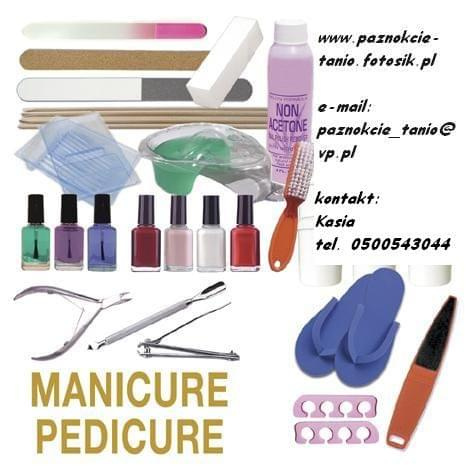 MANICURE, PEDICURE - TANIO I PROFESJONALNIE, Z DOJAZDEM DO KLIENTEK!!! KONTAKT: KASIA, TEL. 0 500 543 044