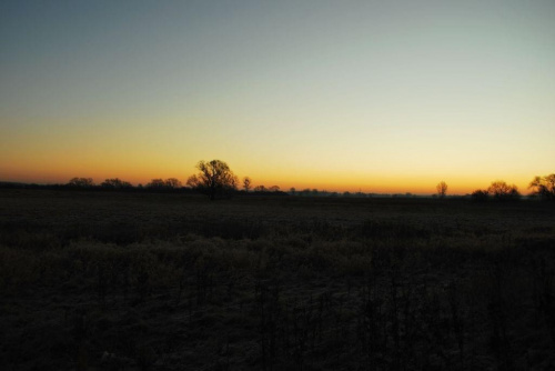 wschód słońca #wschód #krajobraz #pole #łąka