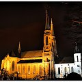 #kościół #noc #światła #wieża #Sosnowiec #HDR