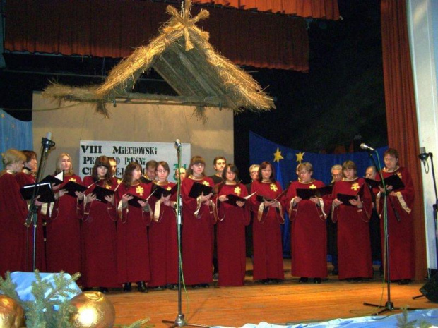 VIII Miechowski Przegląd Pieśni Chóralnej, Kolęd i Pastorałek 24.01.2009 #mdkmiechow