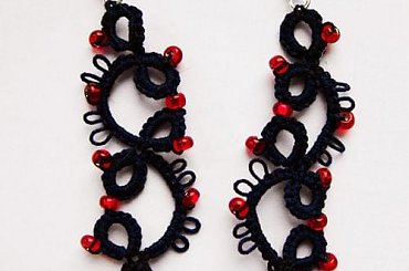 #frywolitka #frywolitki #bizuteria #kolczyki #naszyjniki #tatted #tatting #occi #jewelery #neckleces #braceletes #earings