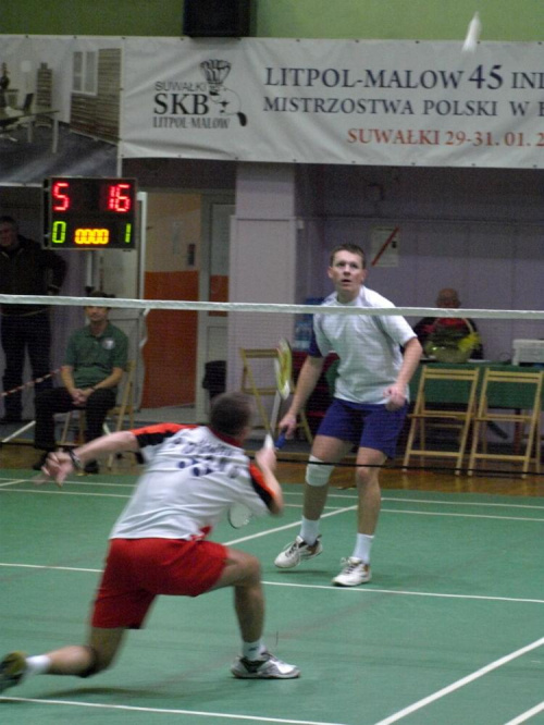 #MistrzostwaPolski #Badminton #Suwałki #PrzemysławWacha #PawełHawel #FinałSingla