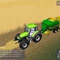 Deutz Agrotron 265 + Prasa do słomy John Deere 690 #LandwirtschaftsSimulator2008 #JohnDeere690 #DeutzAgrotron265