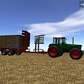 Fendt 818 Favorit +przyczepa samozaładowcza do słomy Arcusin AutoStack #LandwirtschaftsSimulator2008 #Fendt #Favorit #Arcusin #AutoStack