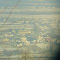 Miasteczko Kamieńsk widziane zimą w Góry Kamieńsk #Kamieńsk #GóraKamieńsk #panorama #PowiatRadomszczański