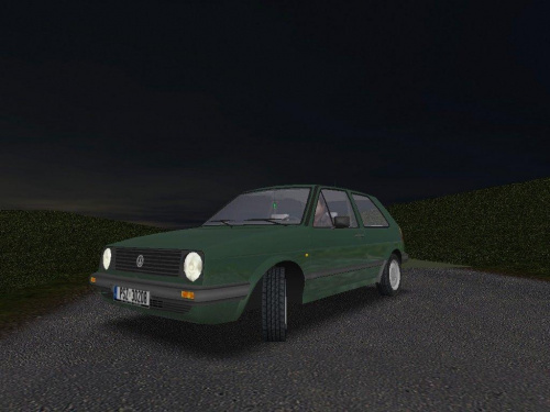 VW Golf Mk II 1.6D by Siemionek